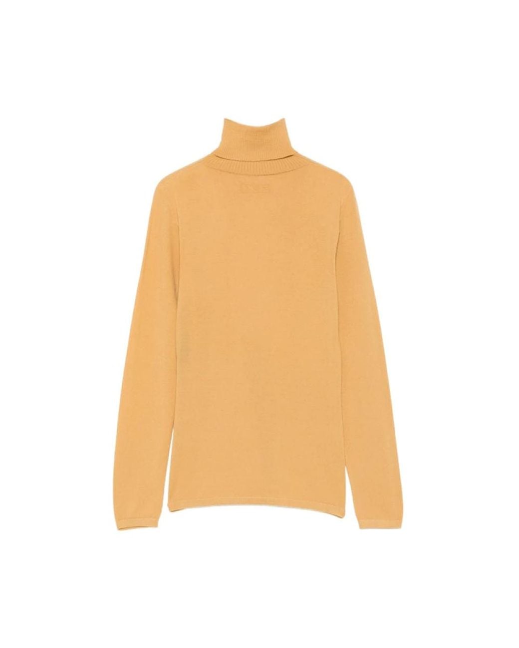 D.exterior Orange Turtlenecks