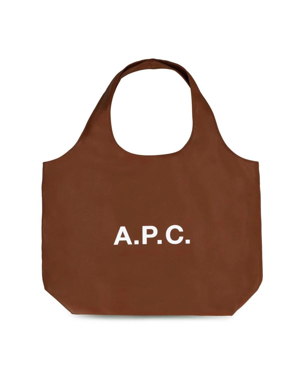 A.P.C. Brown Shopping Bags