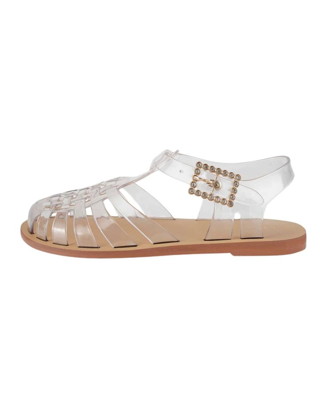 Flat Sandals L37 en coloris White