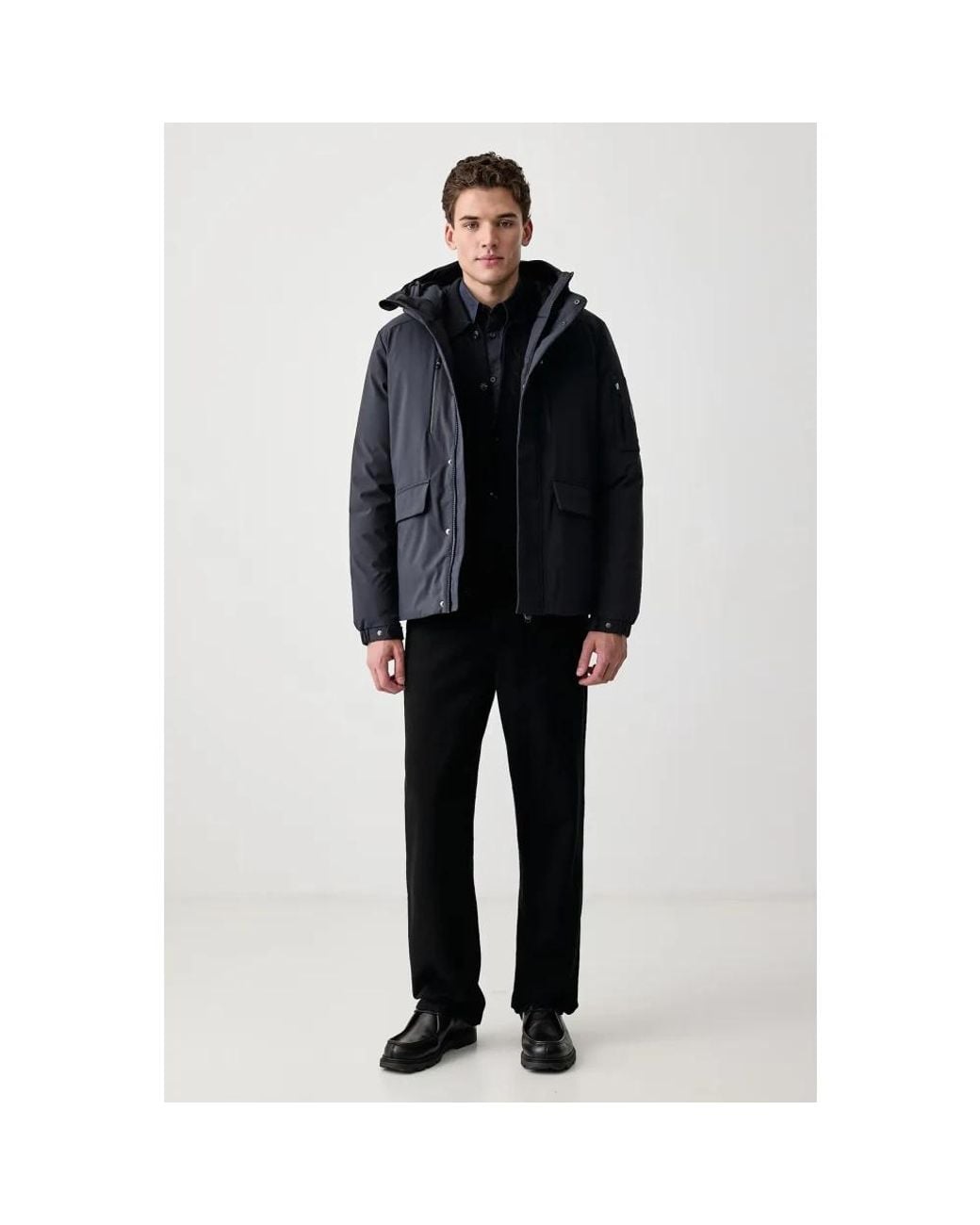 Winter Jackets Save The Duck de hombre de color Black
