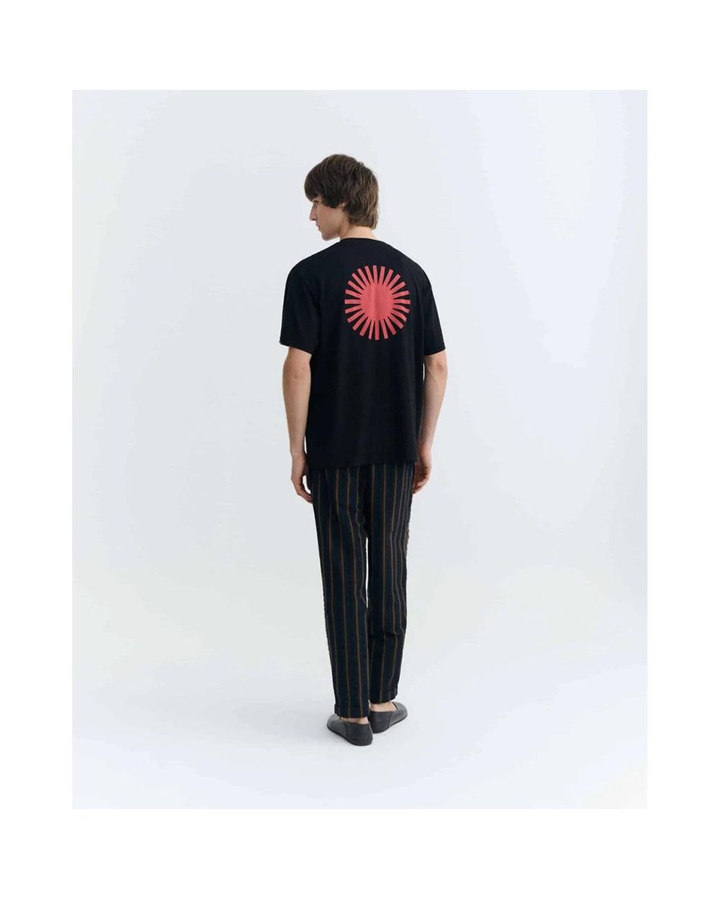 T-Shirts Thinking Mu de hombre de color Black