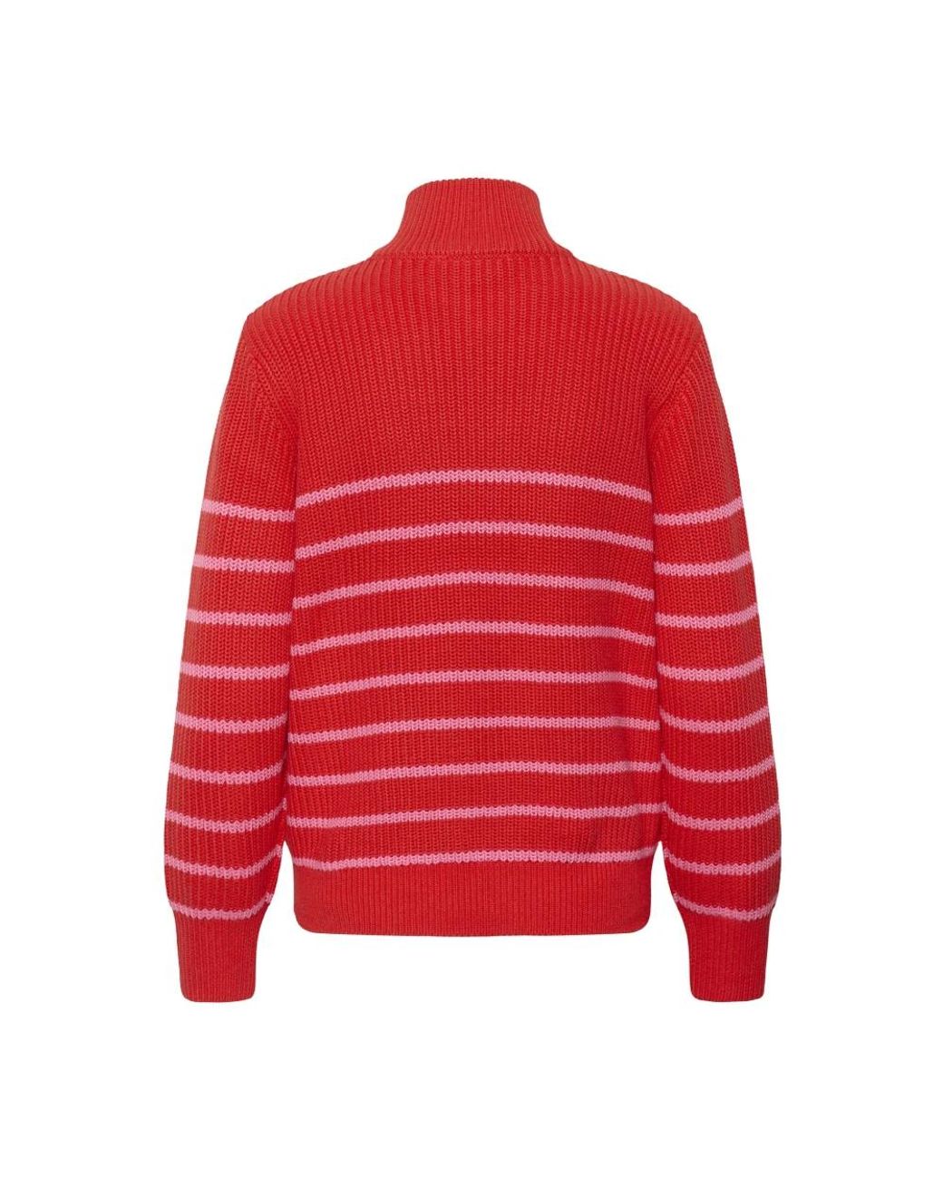 Kaffe Red Rollkragenpullover