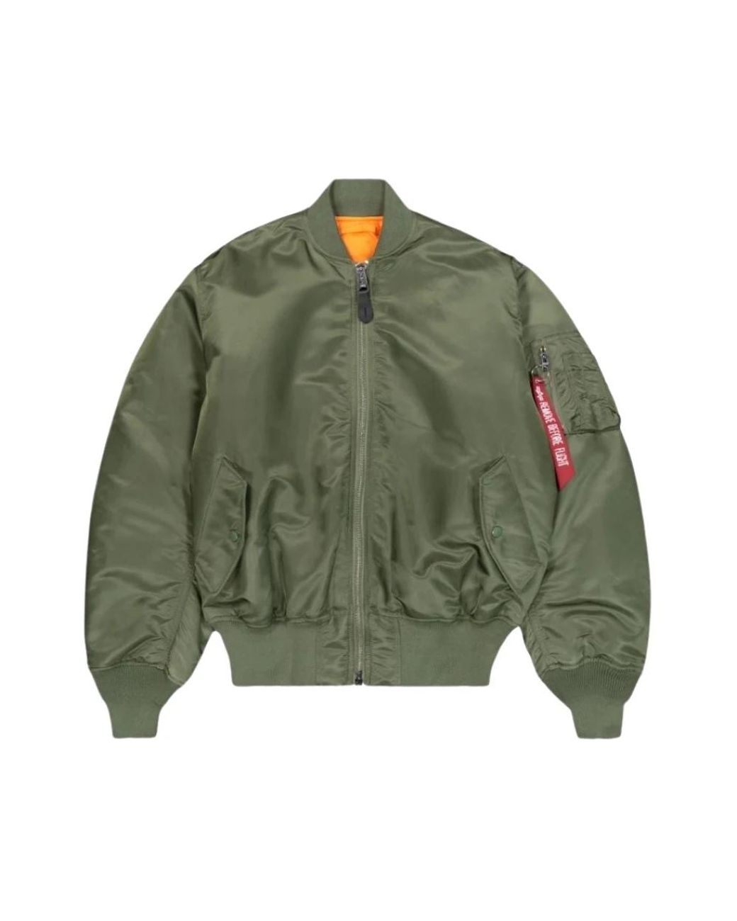 Alpha Industries Green Bomber Jackets