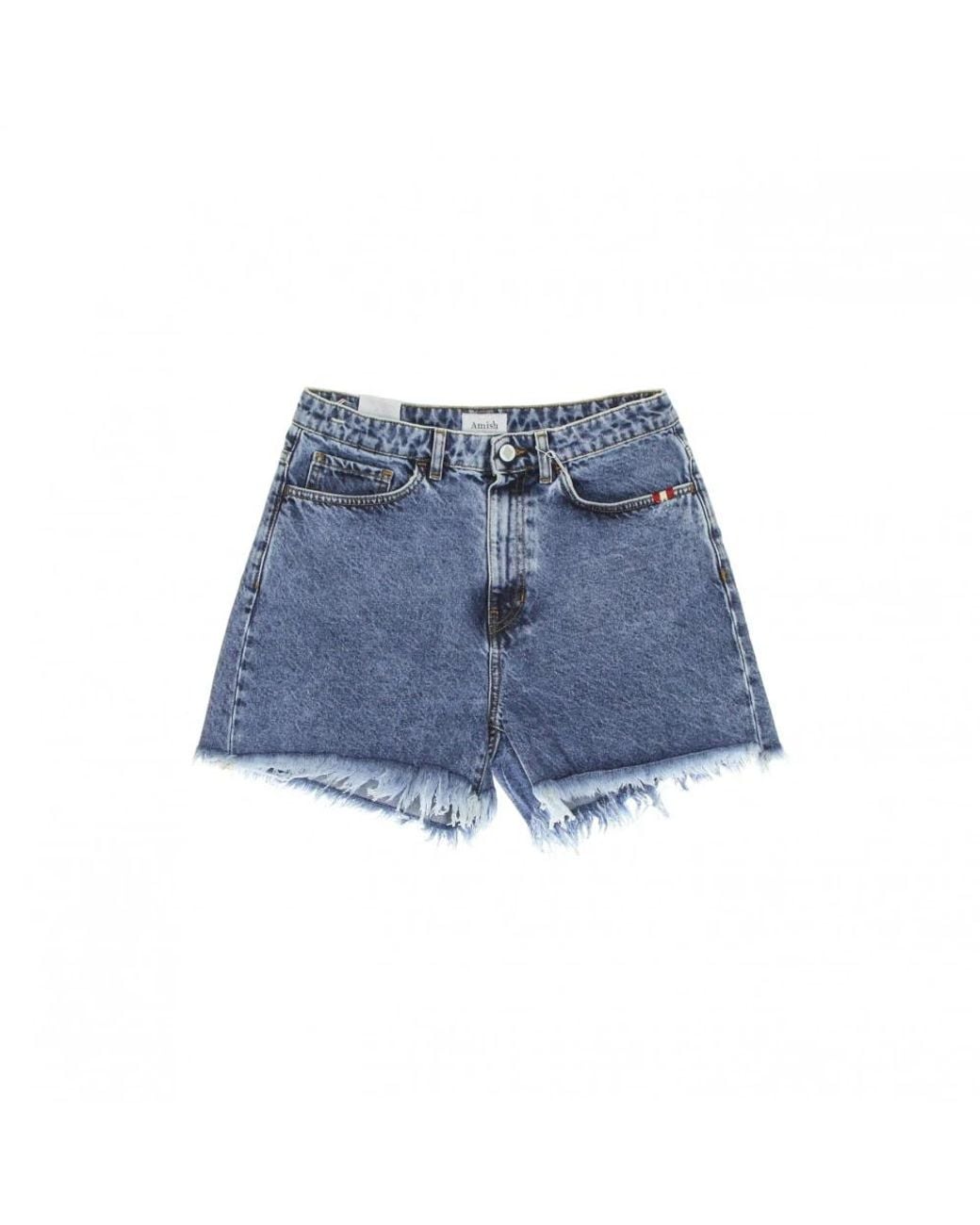 AMISH Blue Denim Shorts
