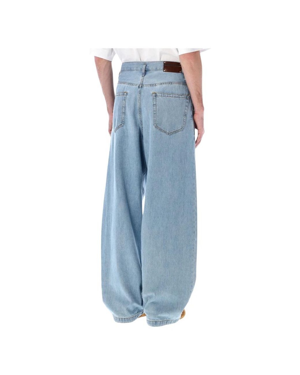 Dries Van Noten Blue Loose-Fit Jeans for men