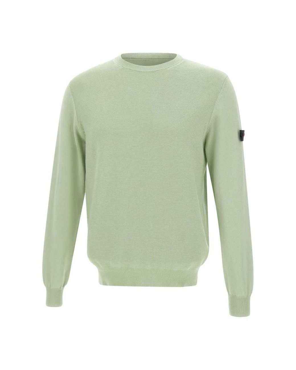 Peuterey Green Round-Neck Knitwear for men