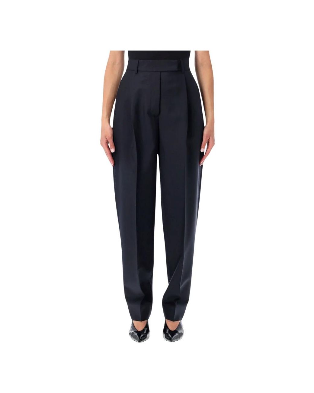 Rohe Blue Tapered Trousers