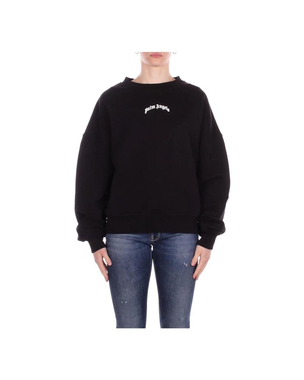 Palm Angels Black Sweatshirts