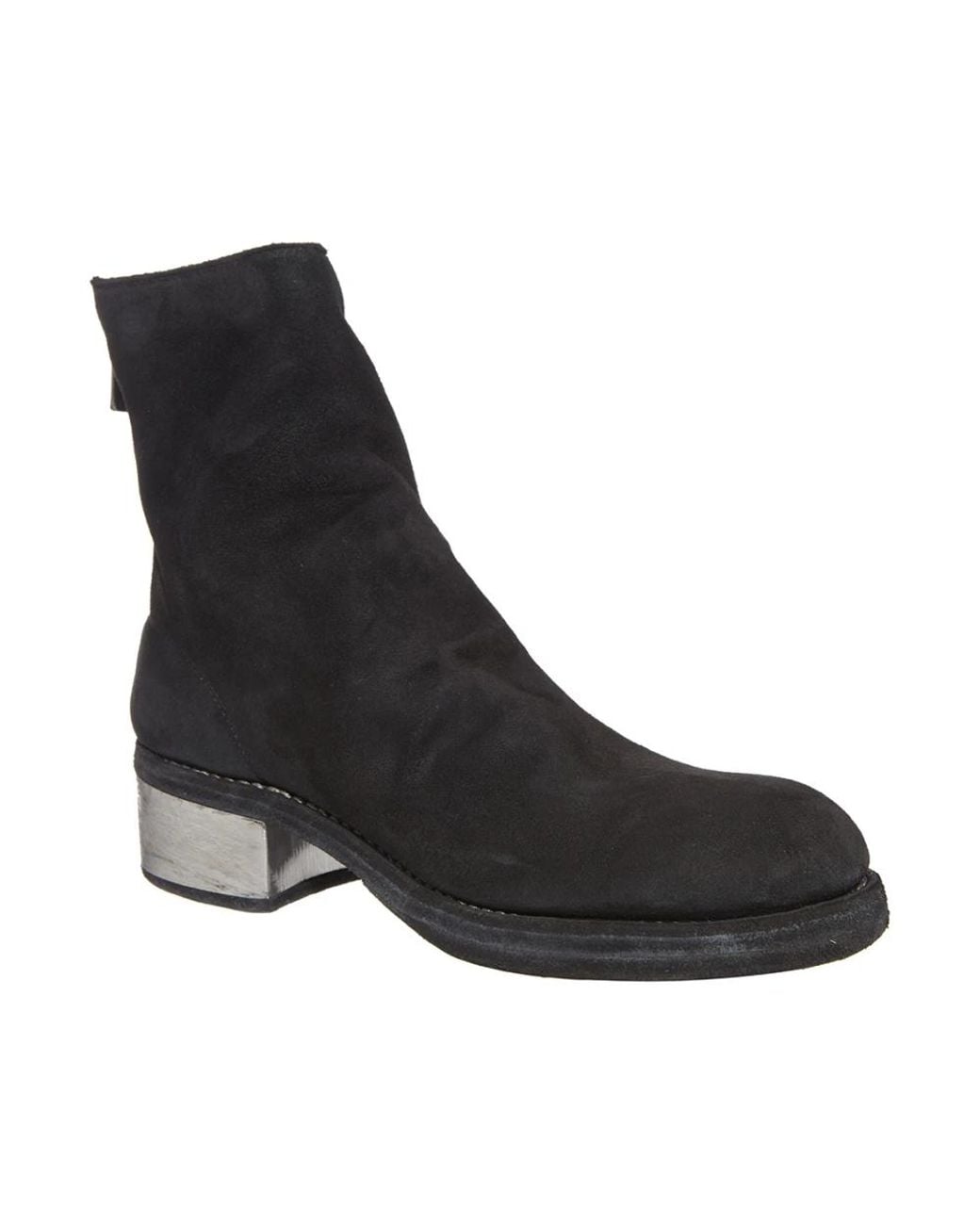 Guidi Black Ankle Boots