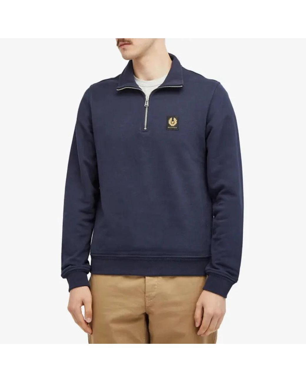 Belstaff Blue Zip-Throughs for men