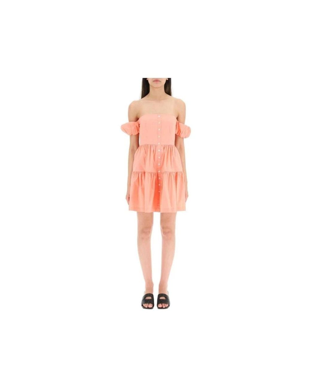 Staud Pink Short Dresses