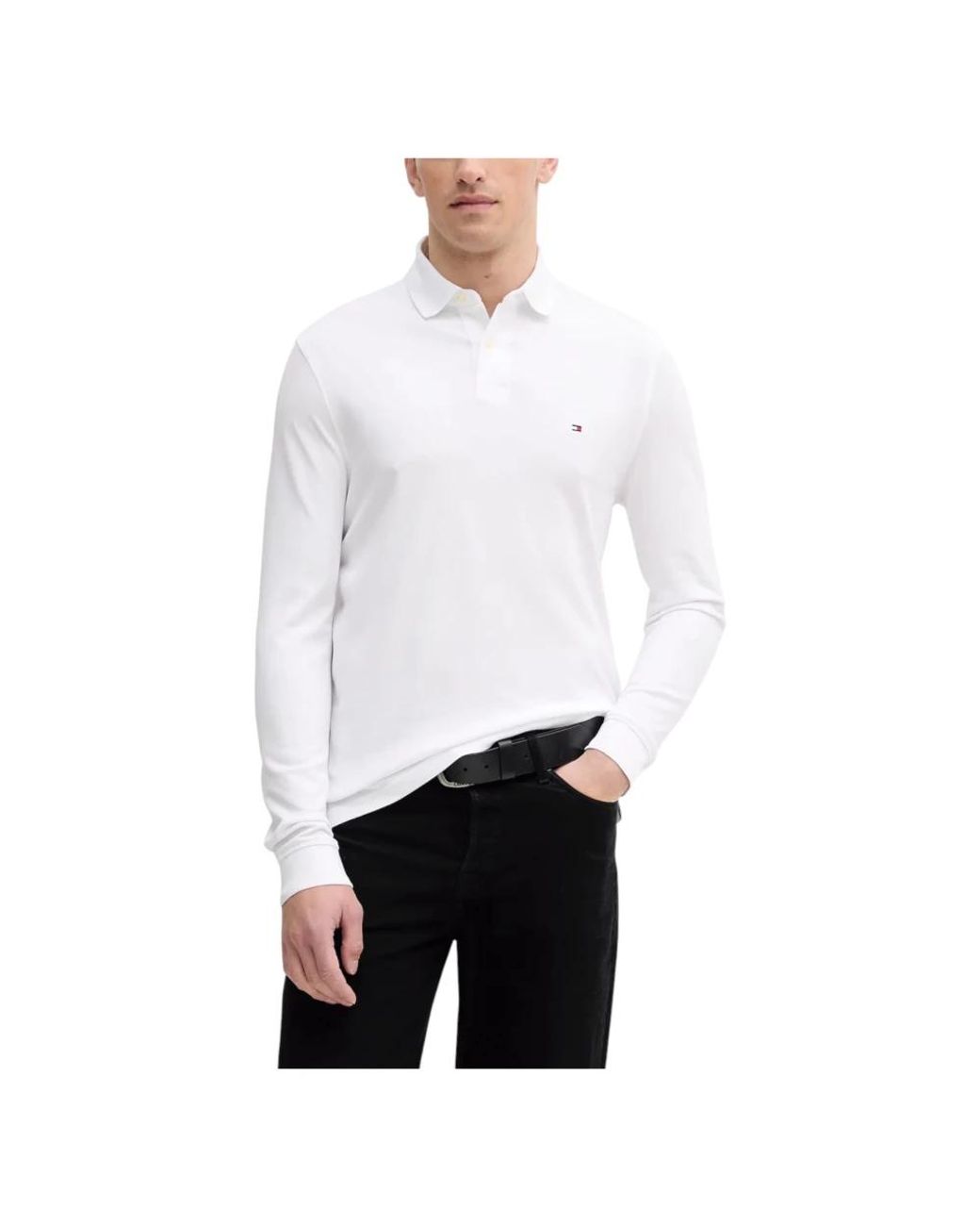 Tommy Hilfiger White Polo Shirts for men