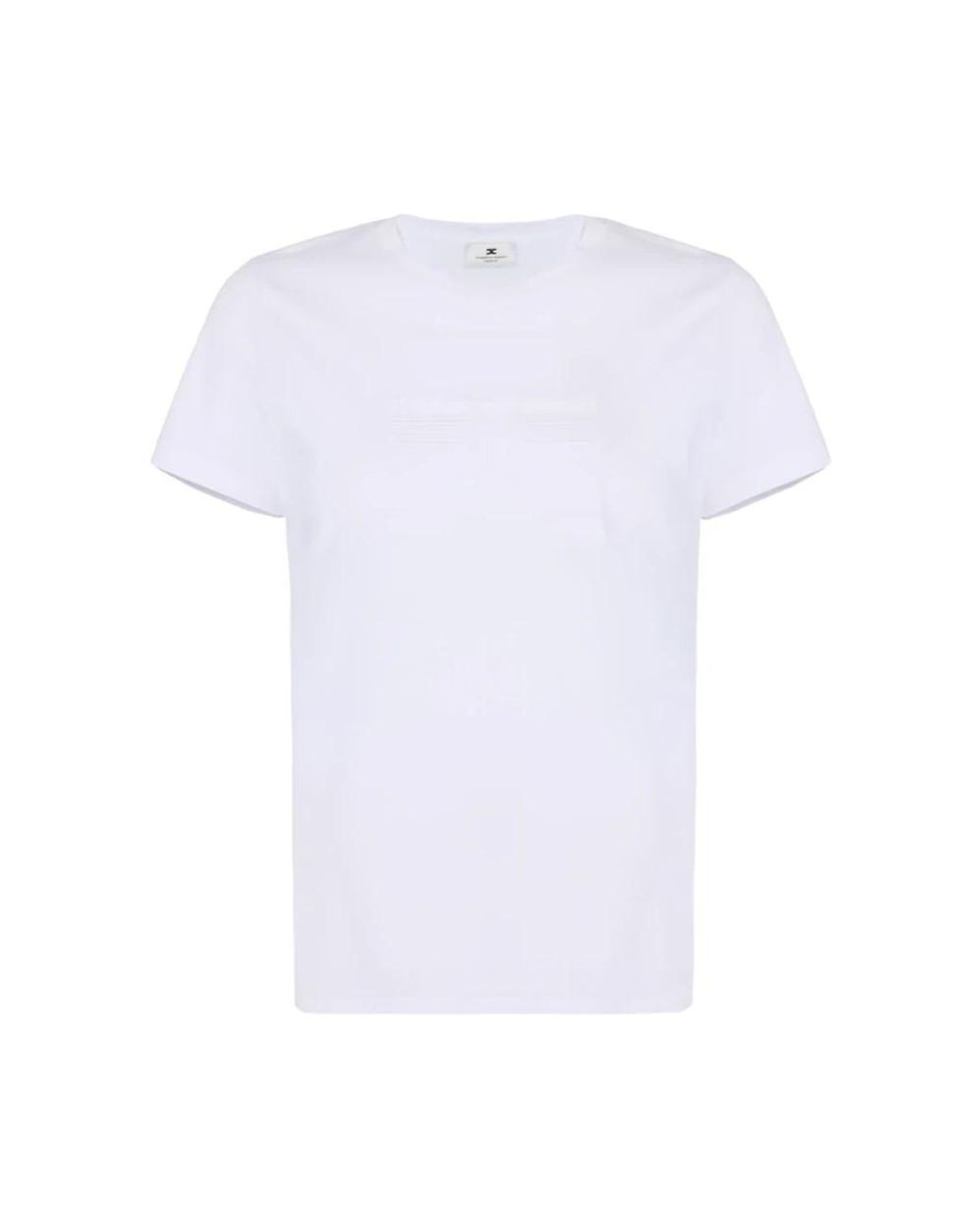 Elisabetta Franchi White T-Shirts