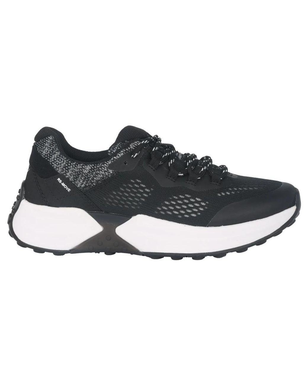 Gabor Rollingsoft Sensitive 26.994.27 Rollende Wandelsneaker in het Black