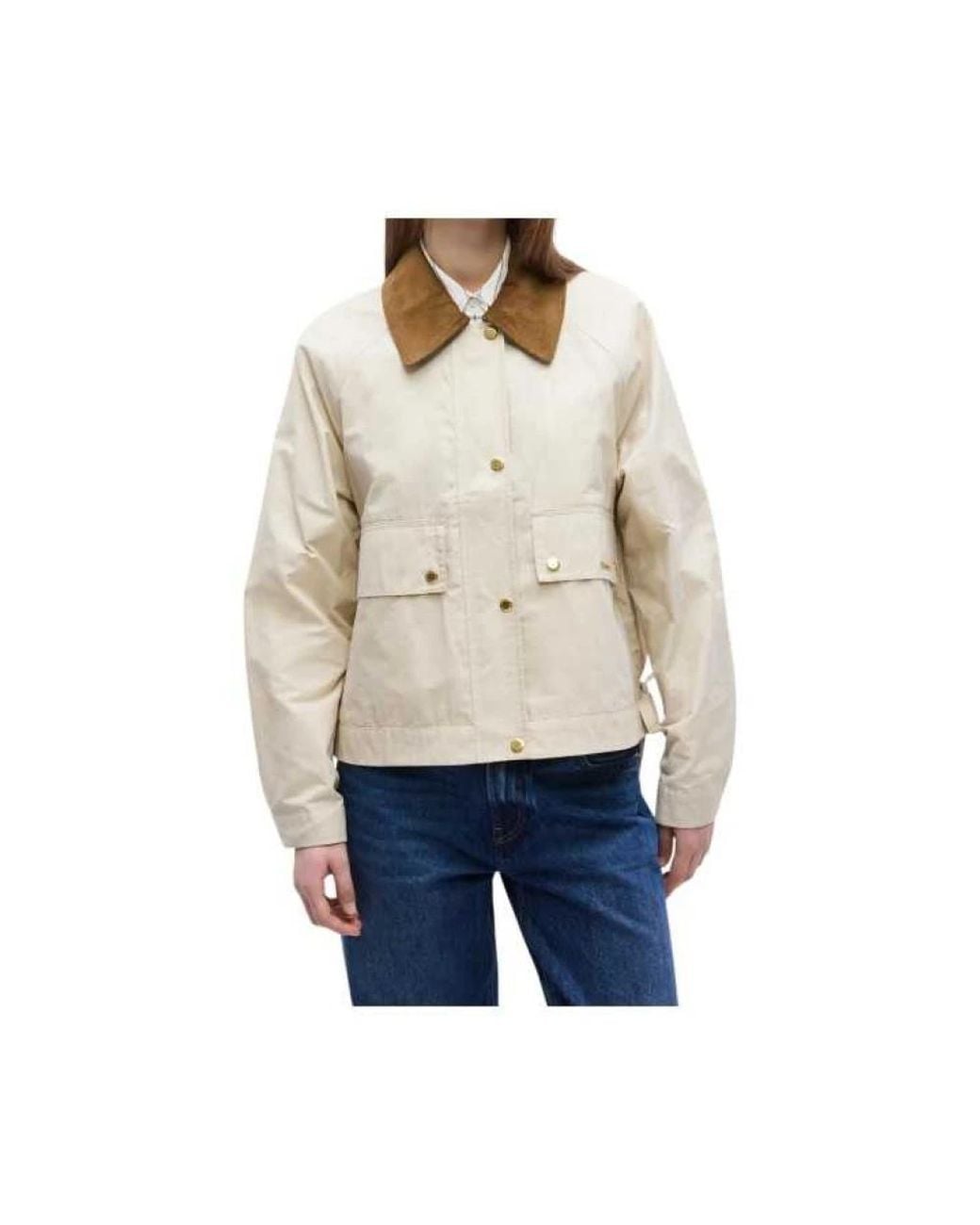 Light Jackets Barbour en coloris Natural