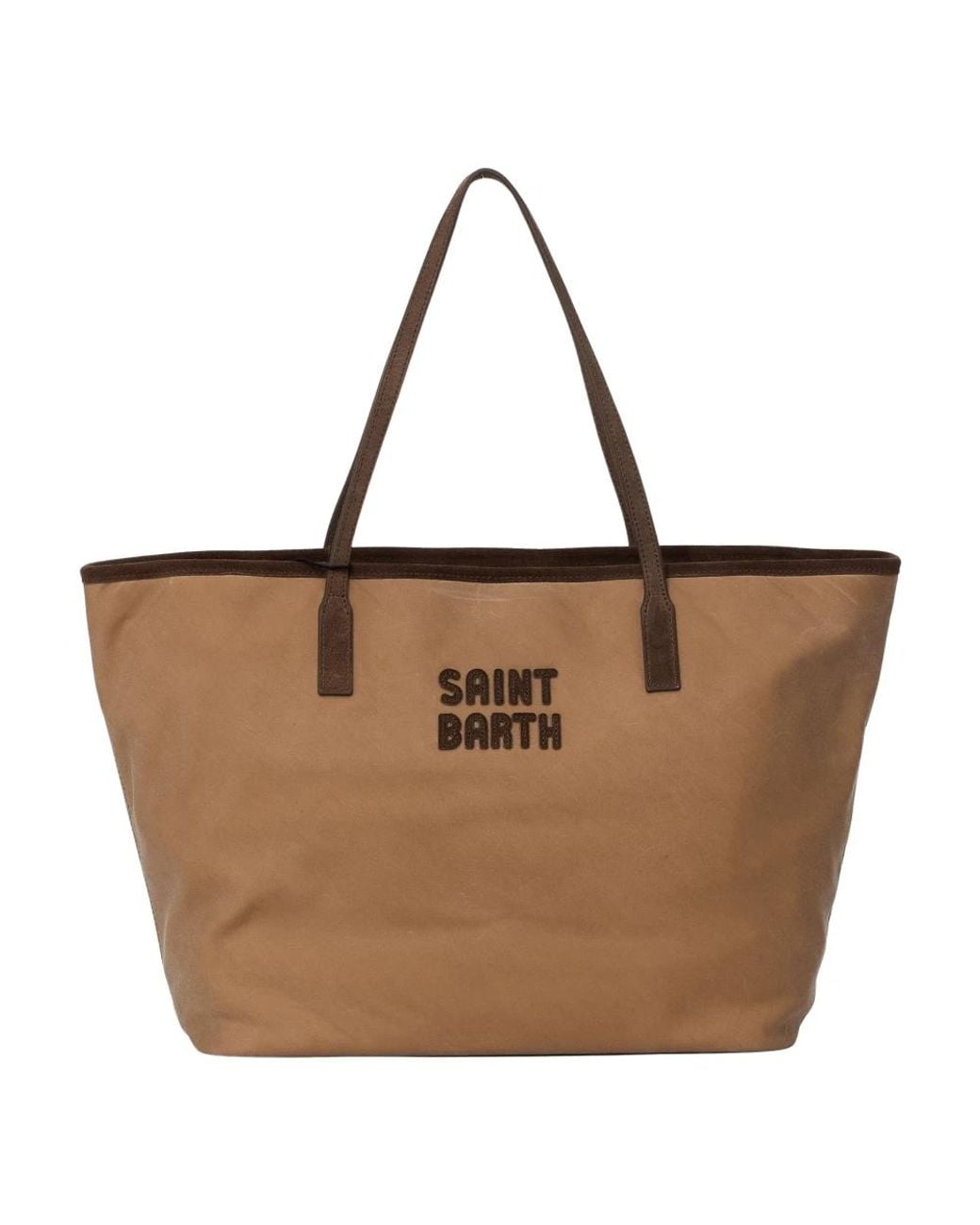 Mc2 Saint Barth Brown Shopping Bags