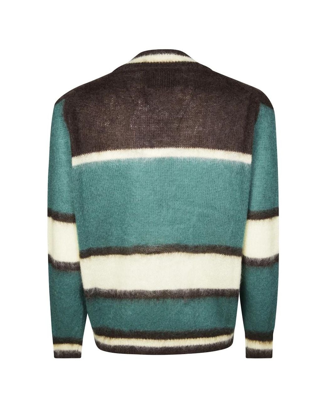 Cardigans Amaranto de hombre de color Green