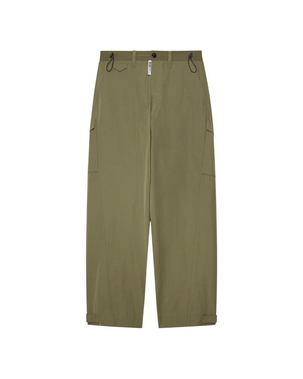Gcds Green Wide Trousers for men