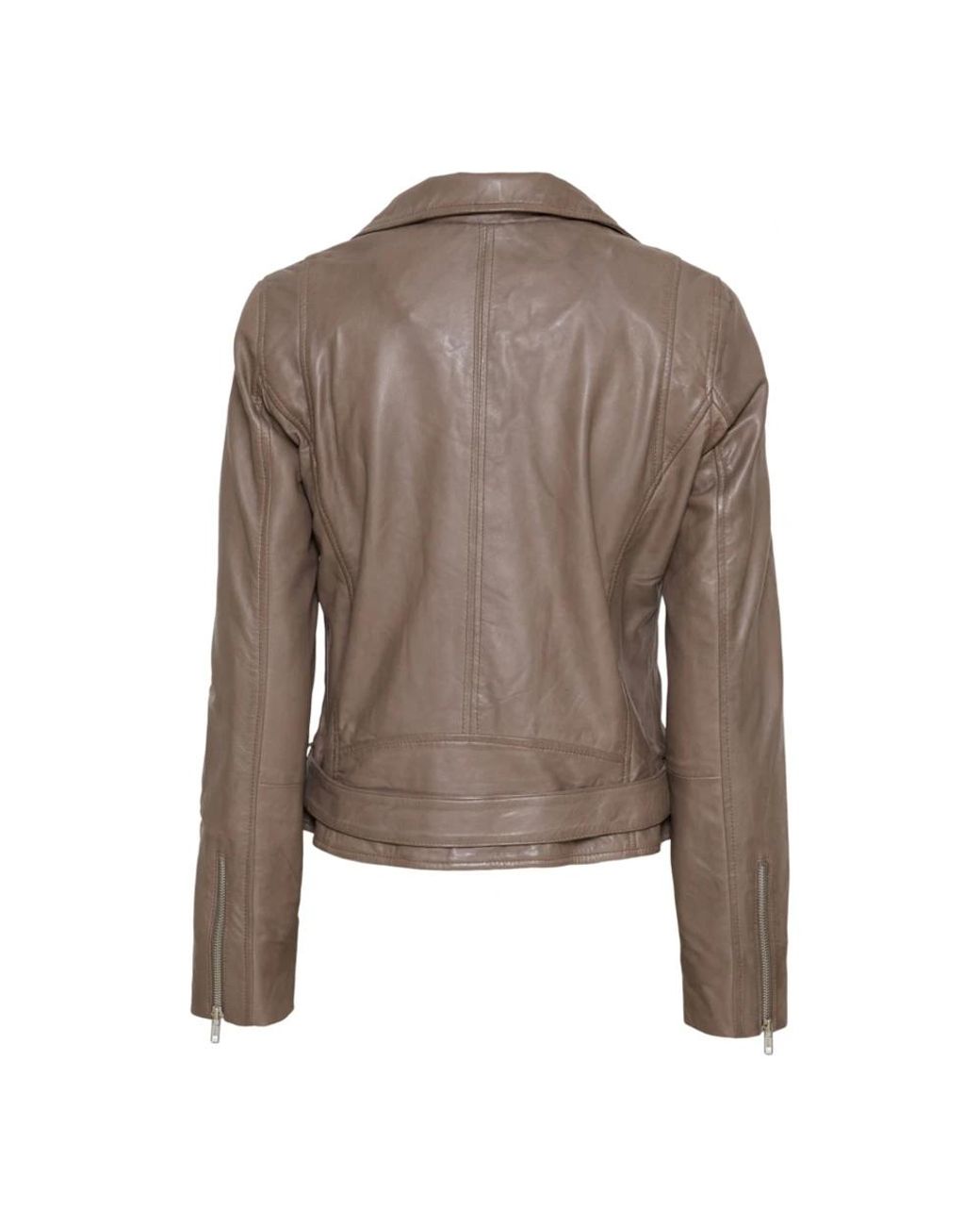 Notyz Brown Leather Jackets