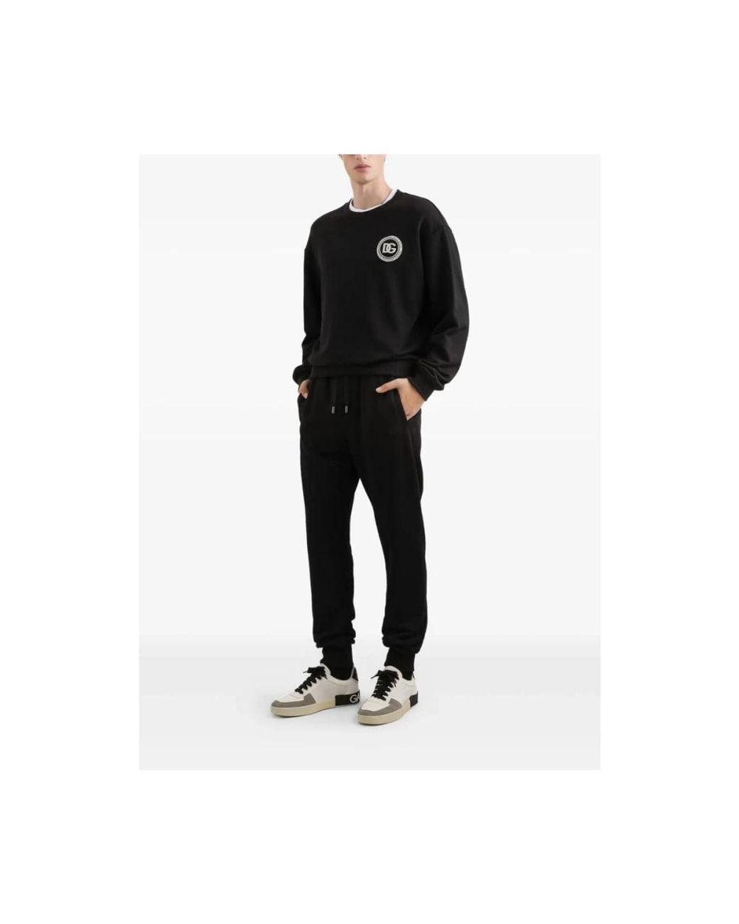 Dolce & Gabbana Black Sweatshirts for men