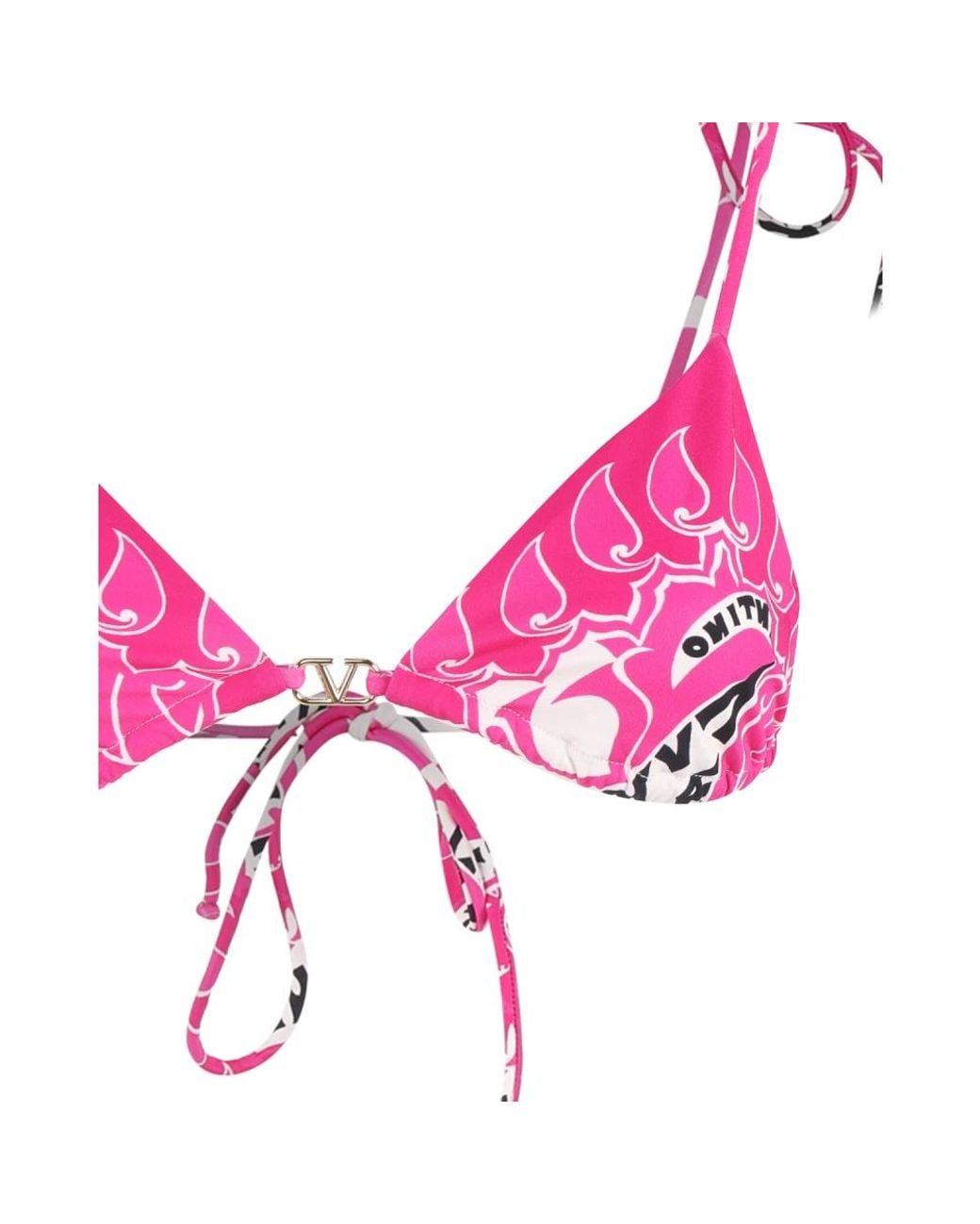Valentino Garavani Pink Bikinis