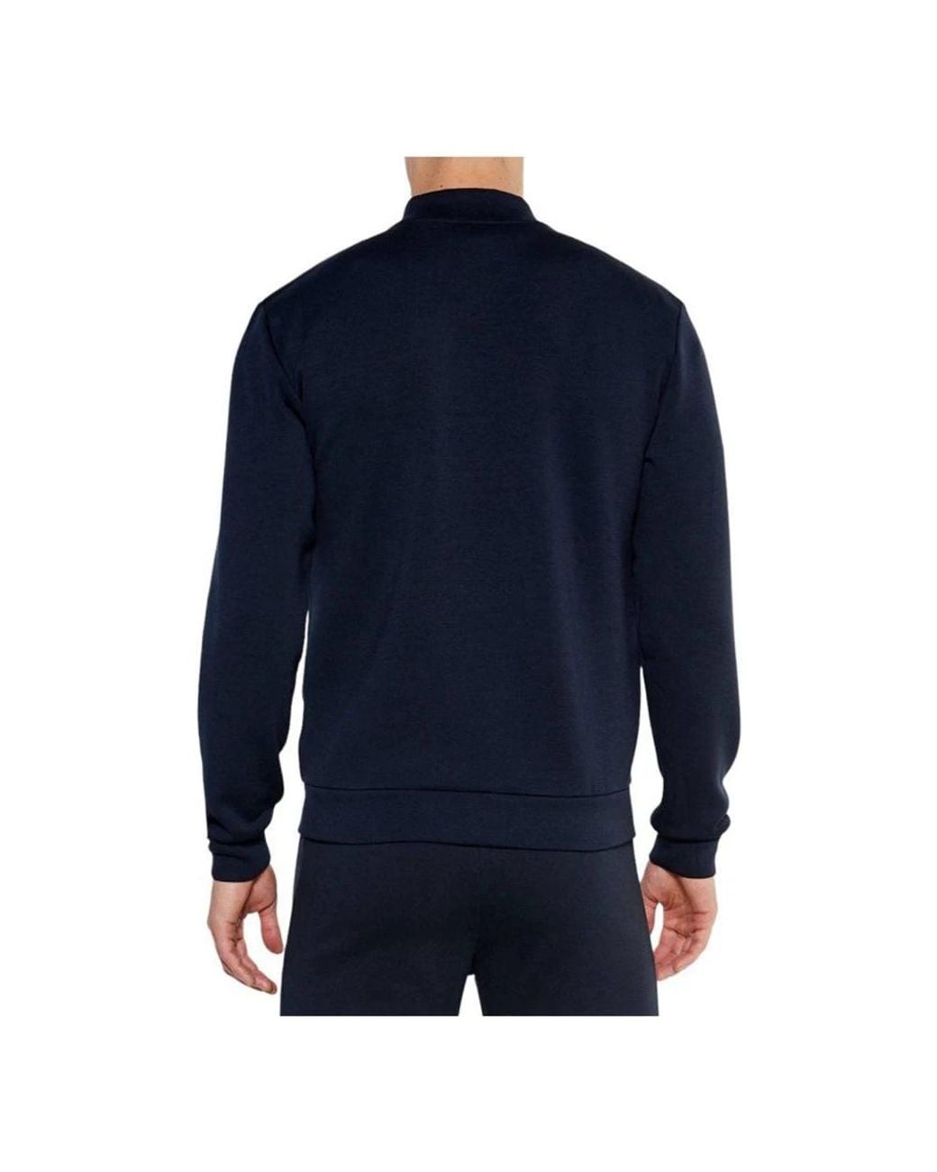 EA7 Blue Zip-Throughs for men
