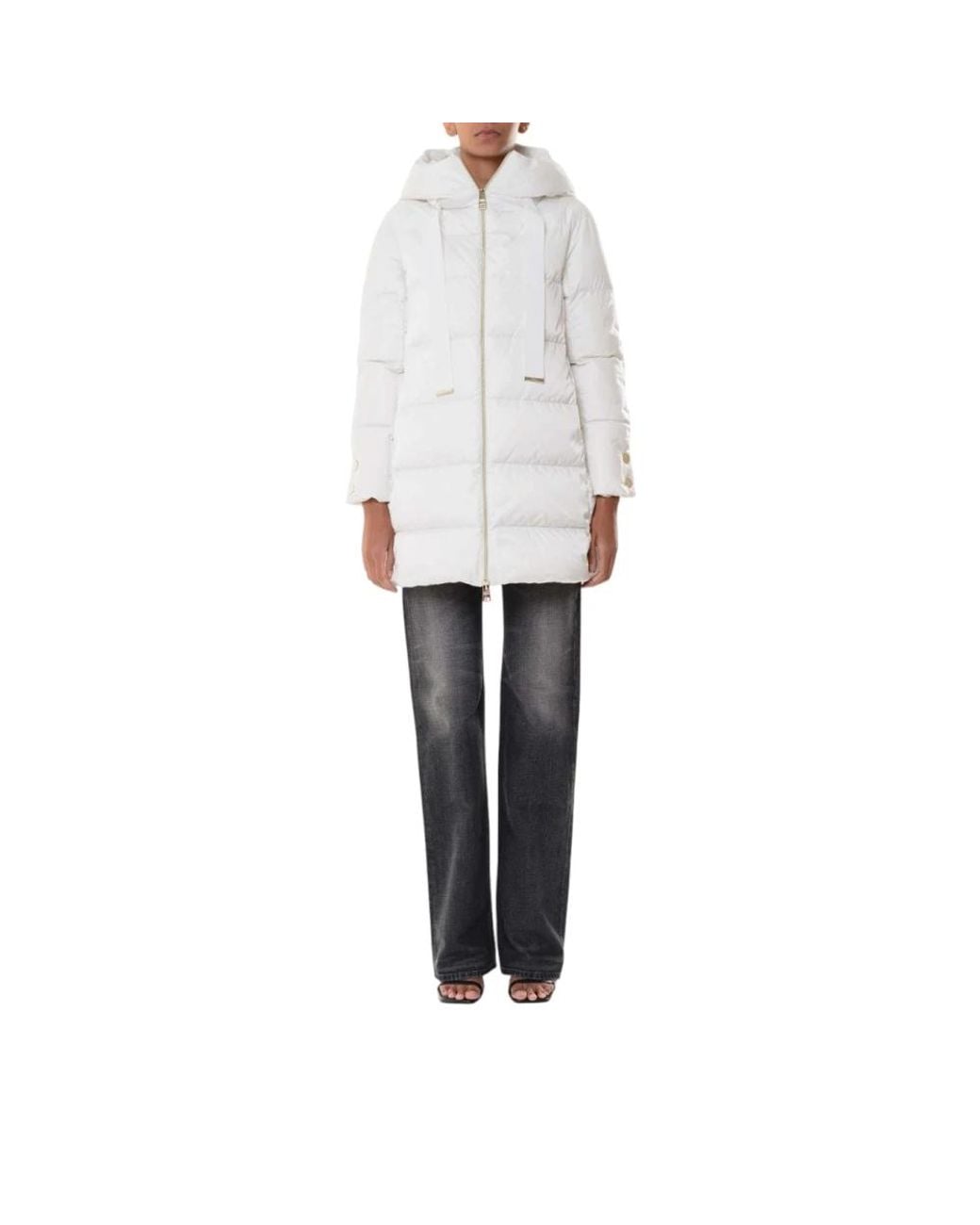 Down Coats Herno en coloris White