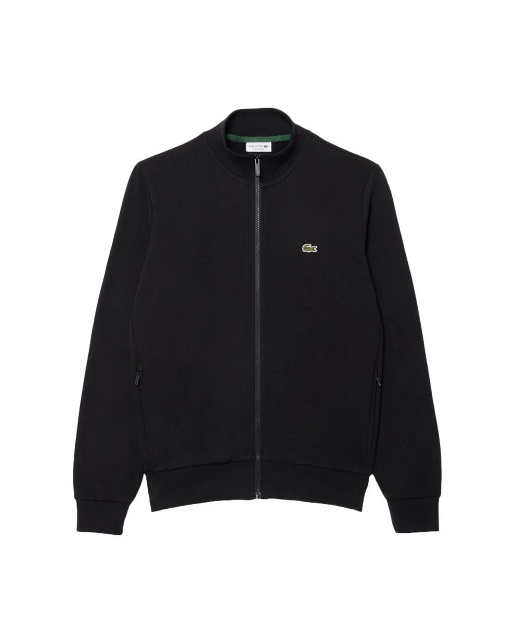 Lacoste Schwarzer kapuzenpullover in Black für Herren