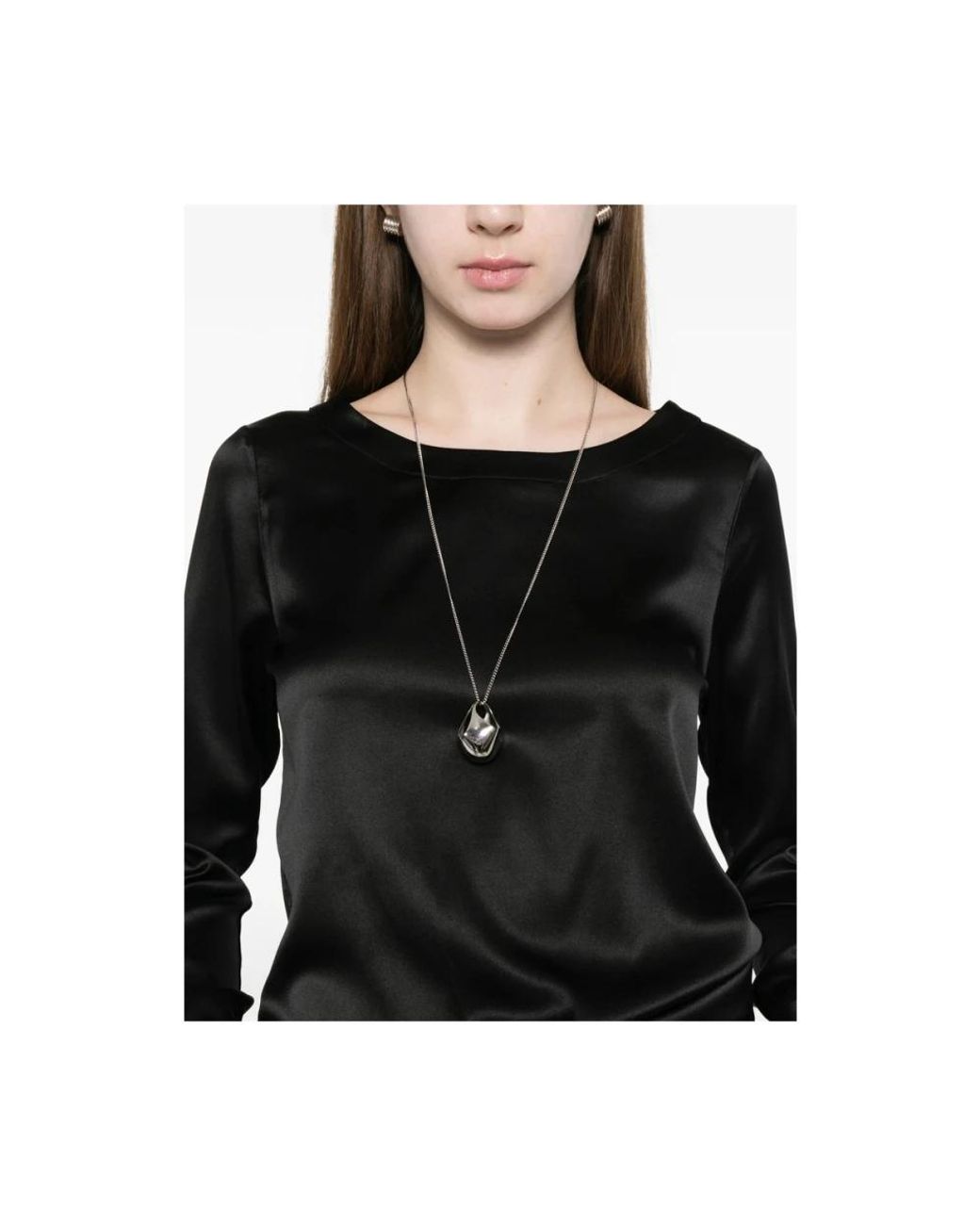Mazzarelli Black Angie Blouse