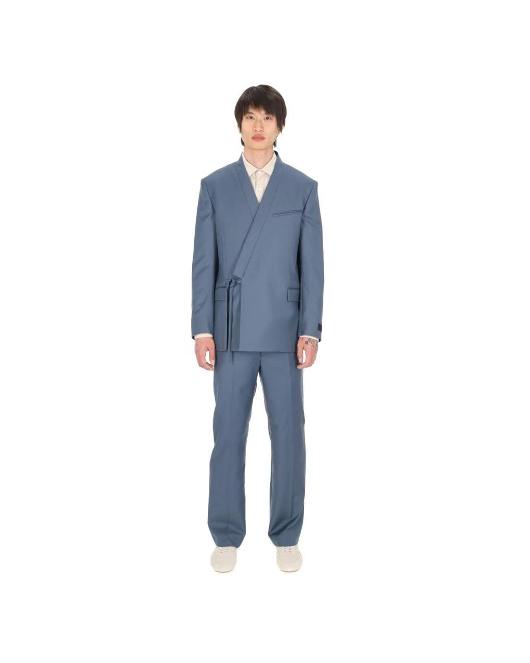 KENZO Blue Blazers for men
