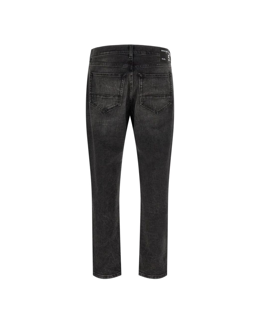 Department 5 Gray Straight Fit Jeans for men