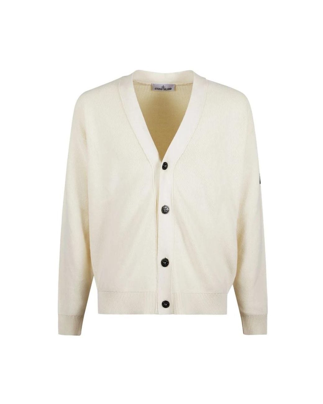 Stone Island Truien & Vesten ,Wit Sweaters Wit in het White voor heren