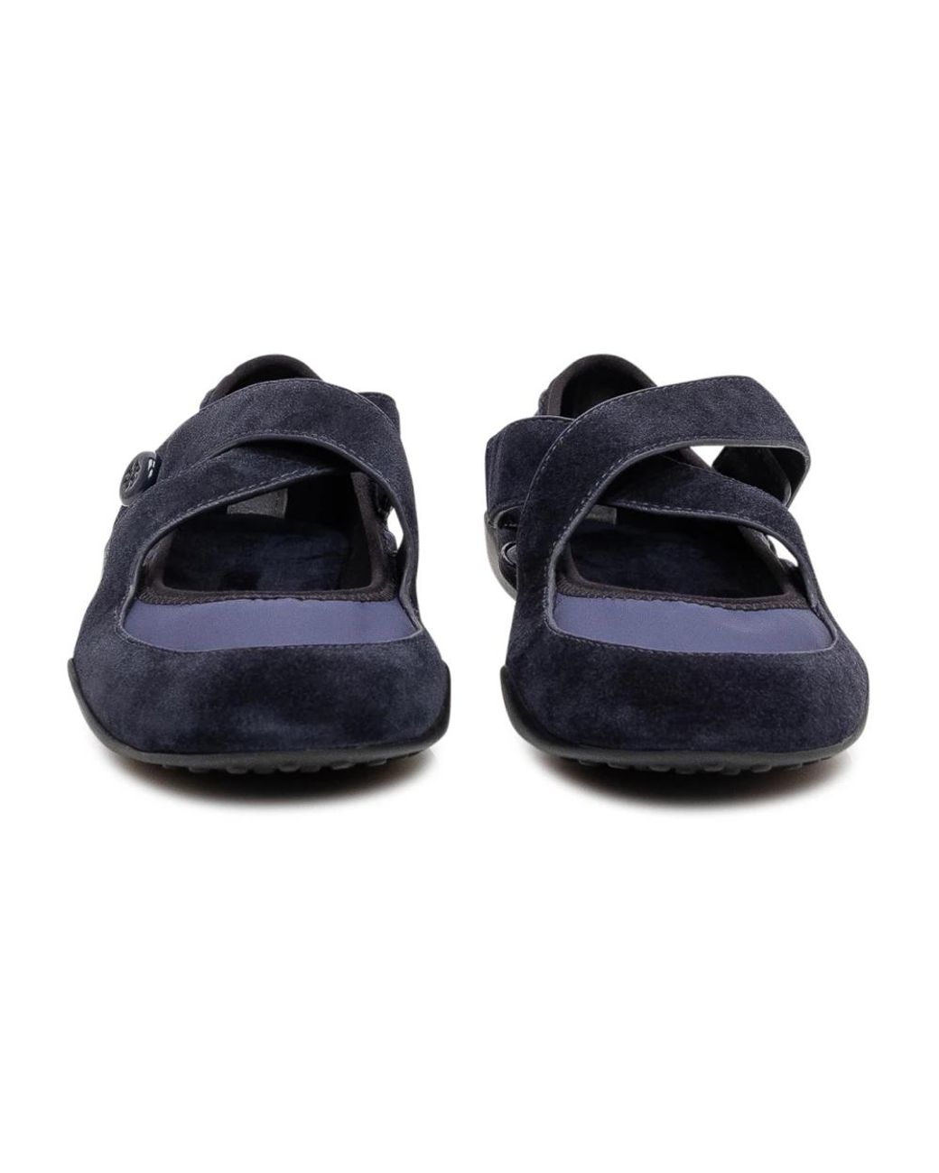 Tory Burch Blue Ballerinas