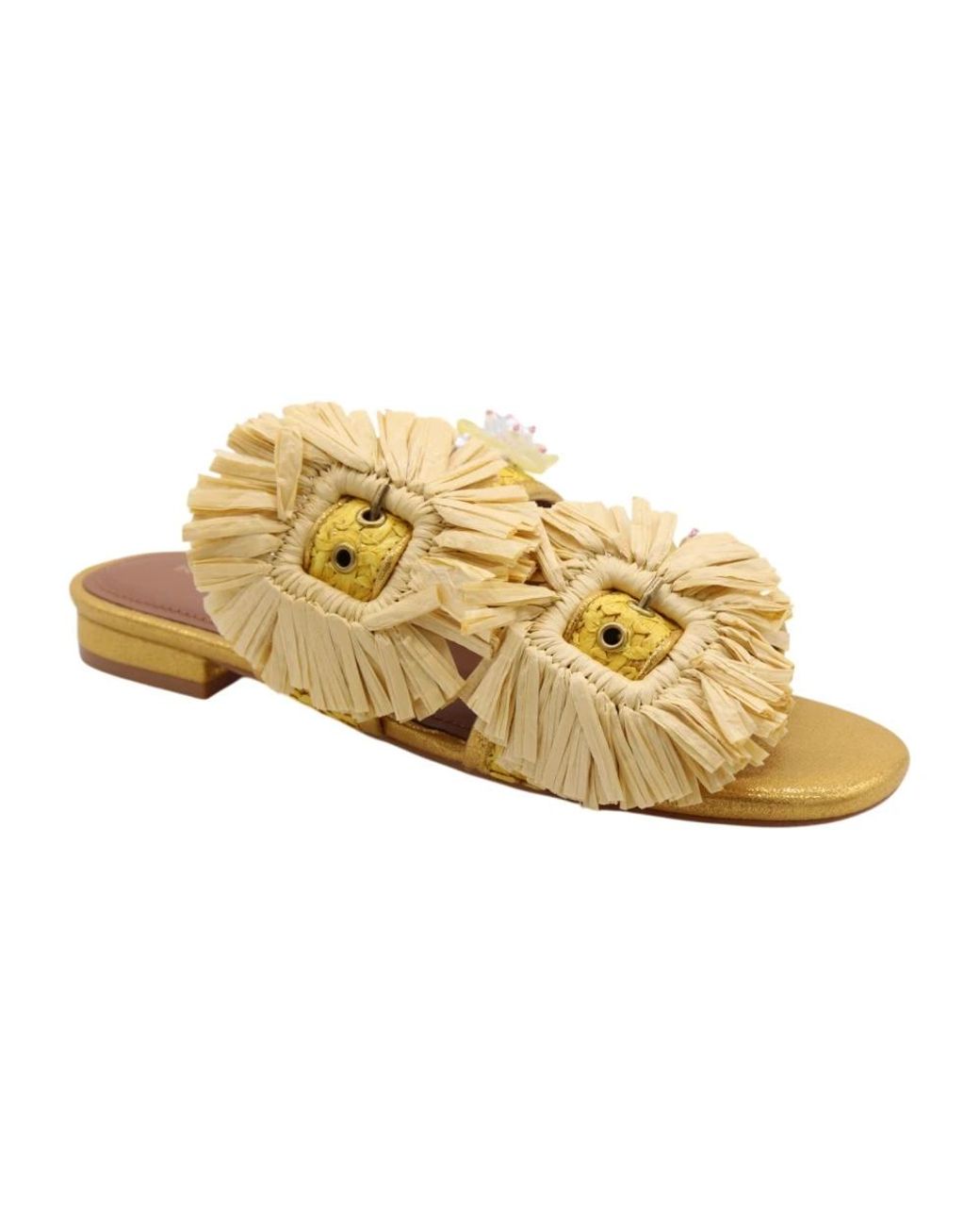 Kurt Geiger Metallic Sliders