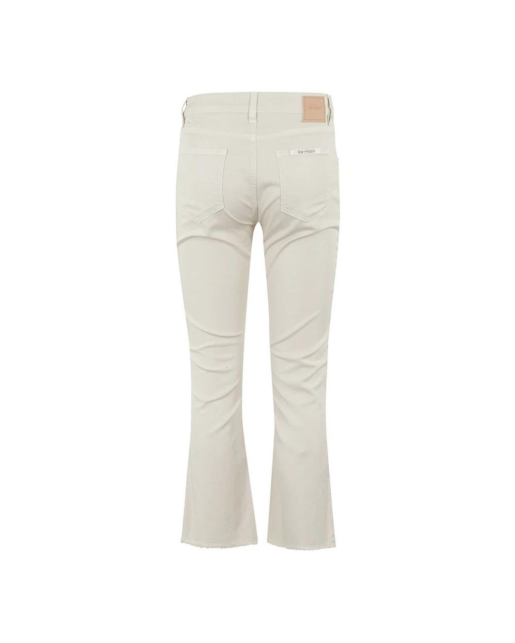 Re-hash Natural Cropped Jeans