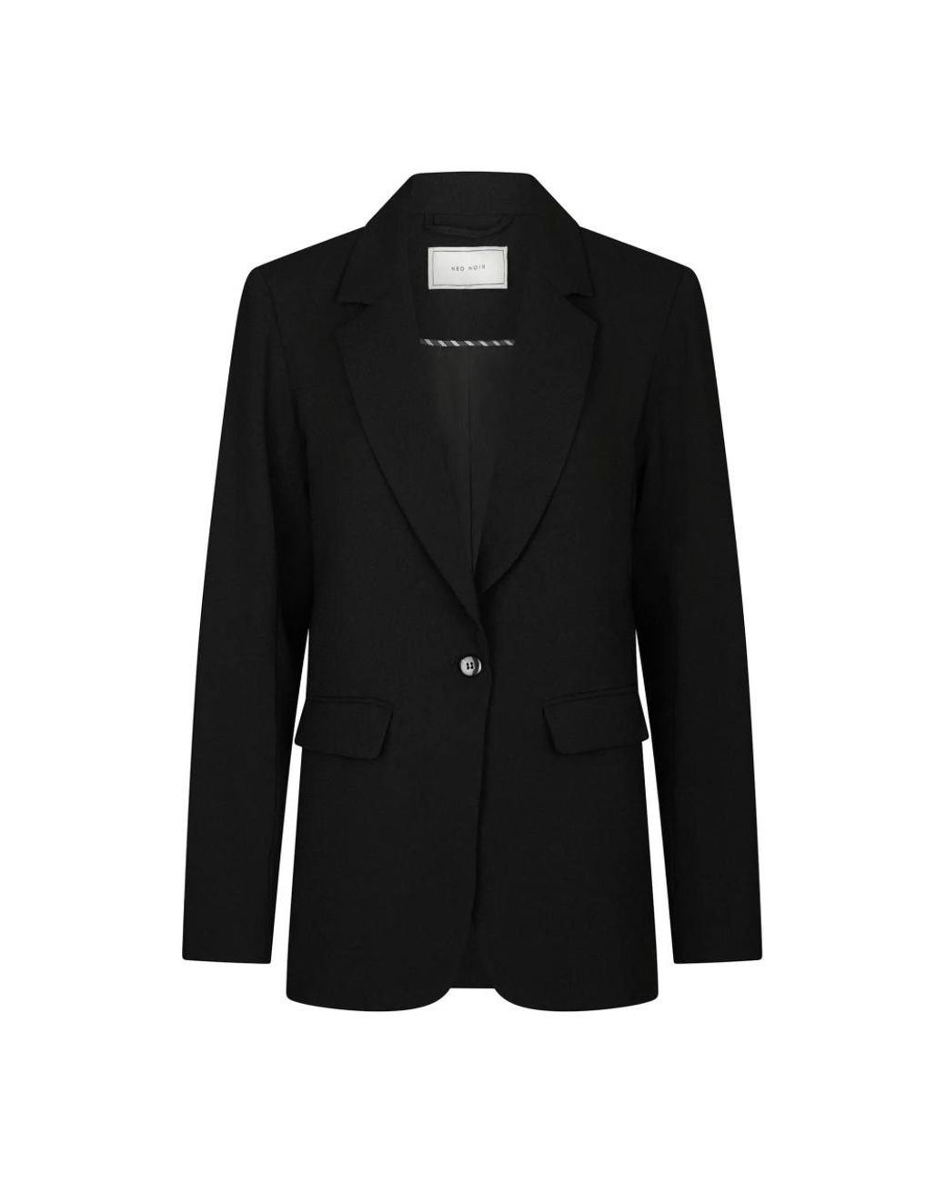 Neo Noir Jassen ,Zwart ,Elegante Francine Suite Zwarte Blazer in het Black
