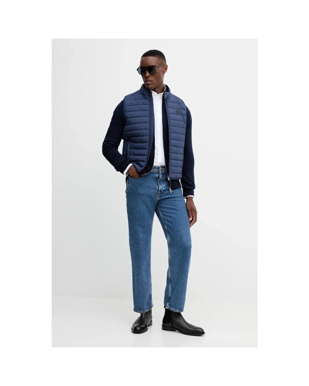 Cardigans Lacoste de hombre de color Blue