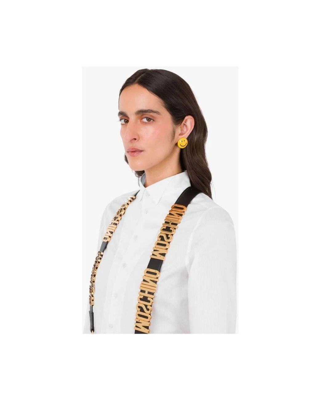 Moschino Yellow Earrings