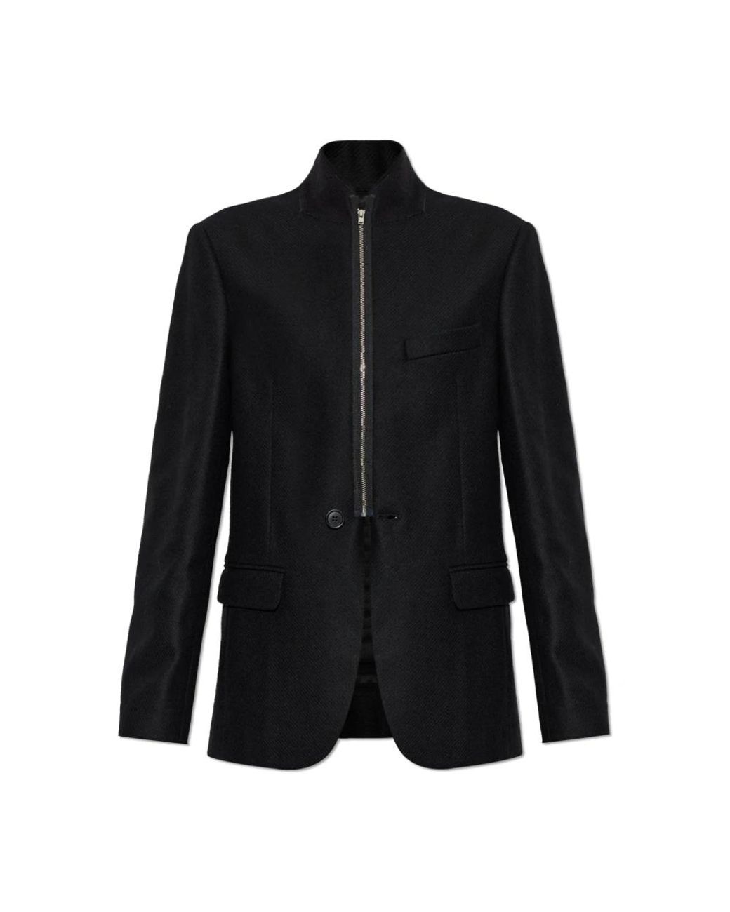 MM6 by Maison Margiela Black Blazers