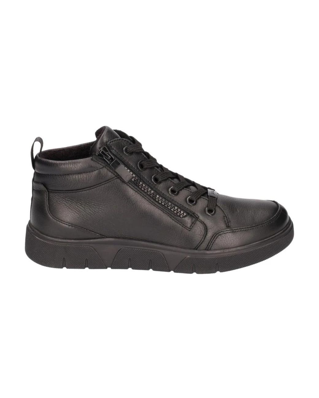 Ara Schoenen ,Zwart ,Zwarte Enkellaarsjes Voor in het Black