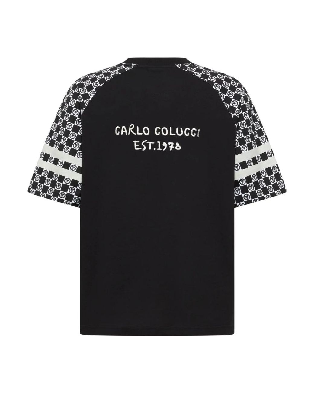 carlo colucci Black T-Shirts for men