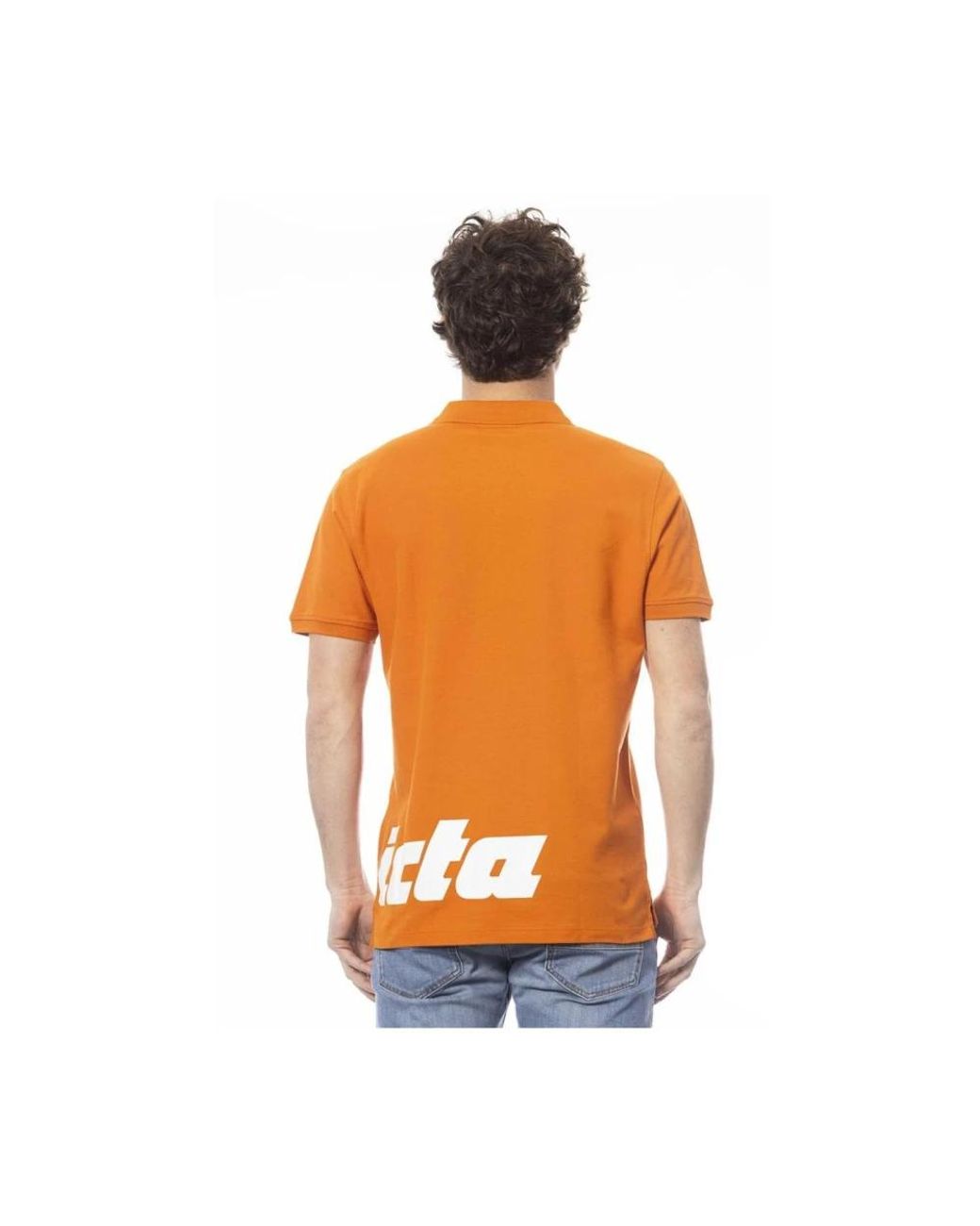 INVICTA WATCH Orange Polo Shirts for men