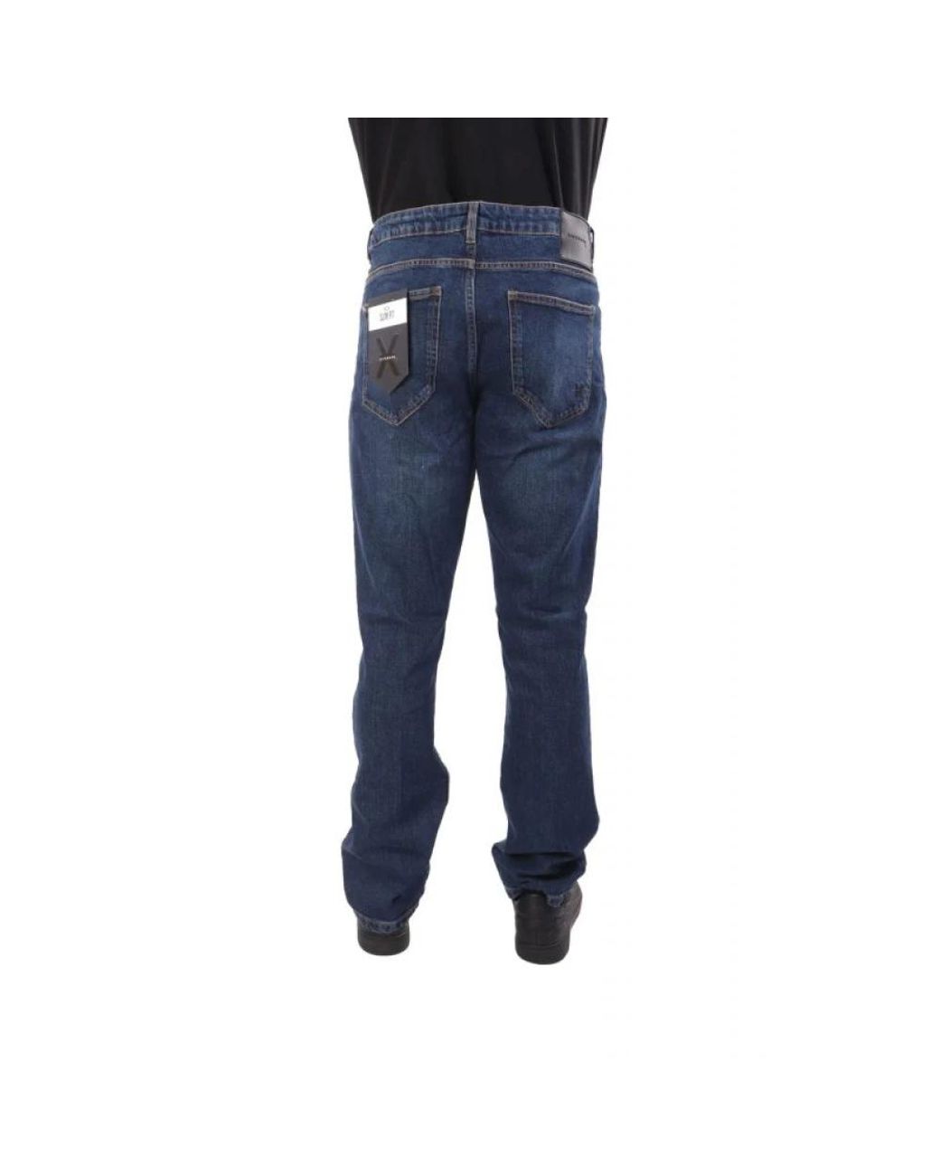 RICHMOND Blue Straight Fit Jeans for men