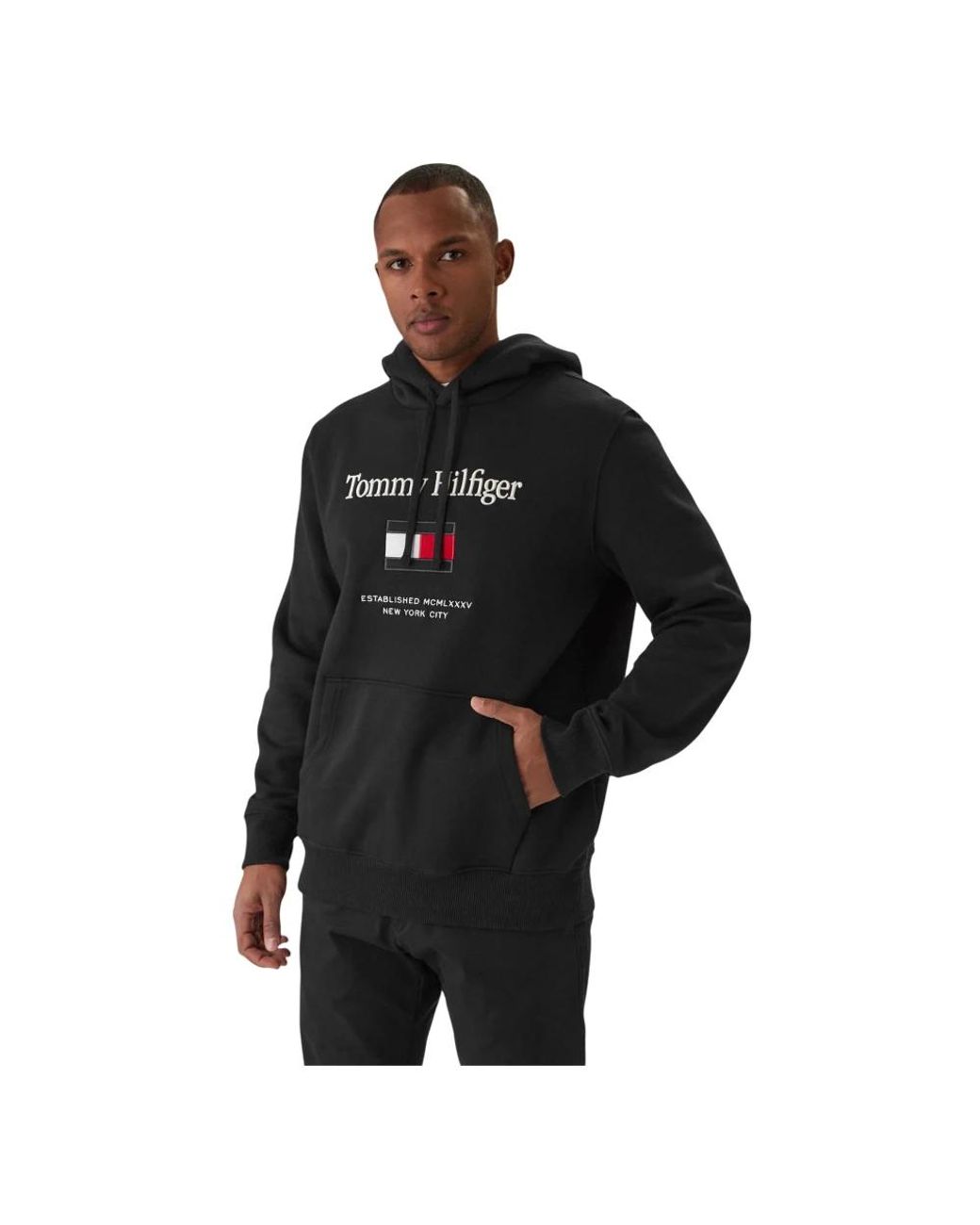 Tommy Hilfiger Black Hoodies for men
