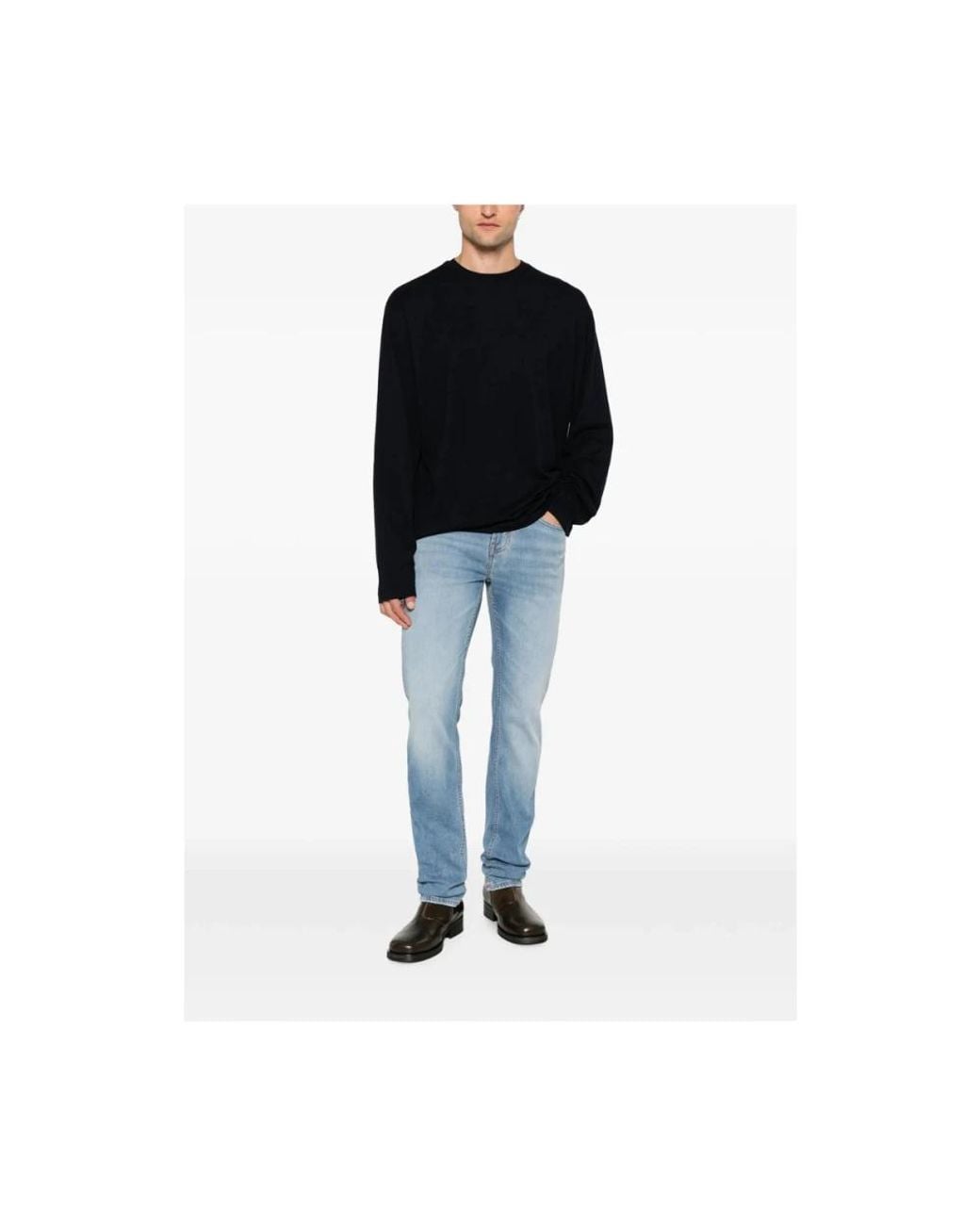 7 For All Mankind Blue Slim Fit Jeans for men
