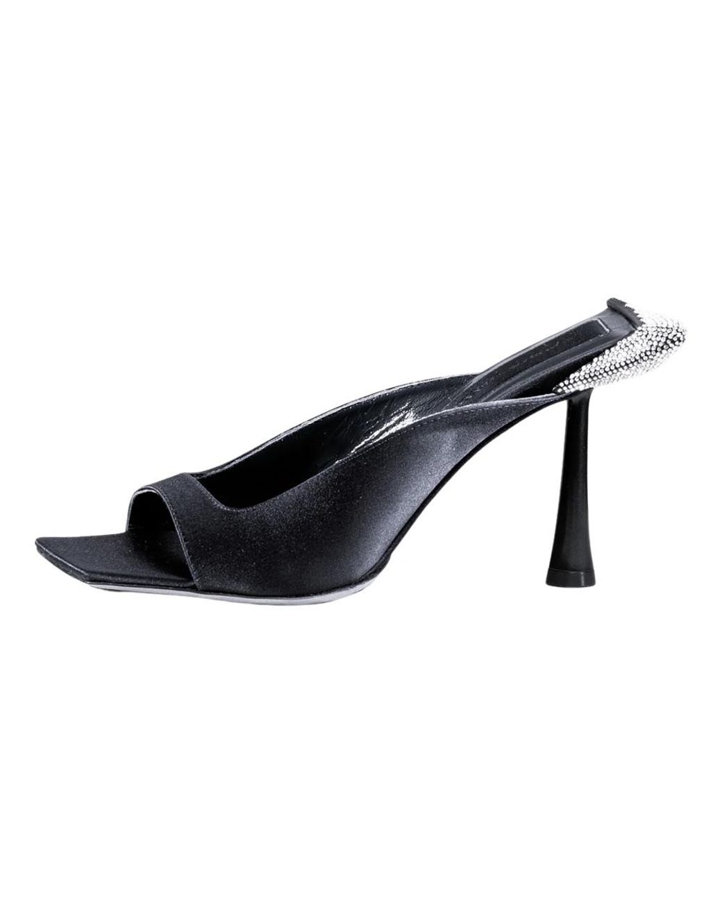 Benedetta Bruzziches Blue Heeled Mules