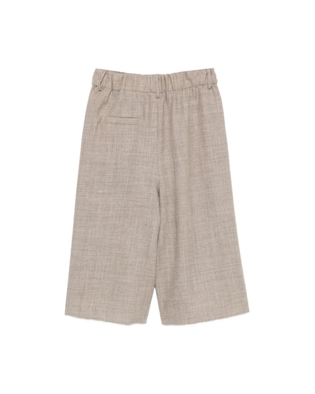 Alysi Gray Casual Shorts