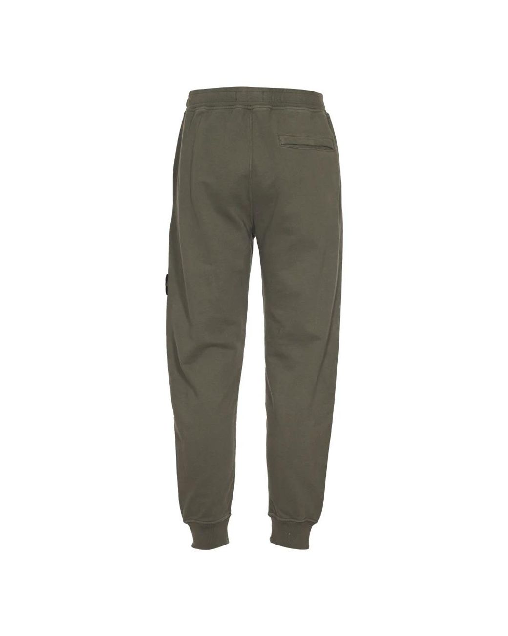 Stone Island Green Sweatpants for men