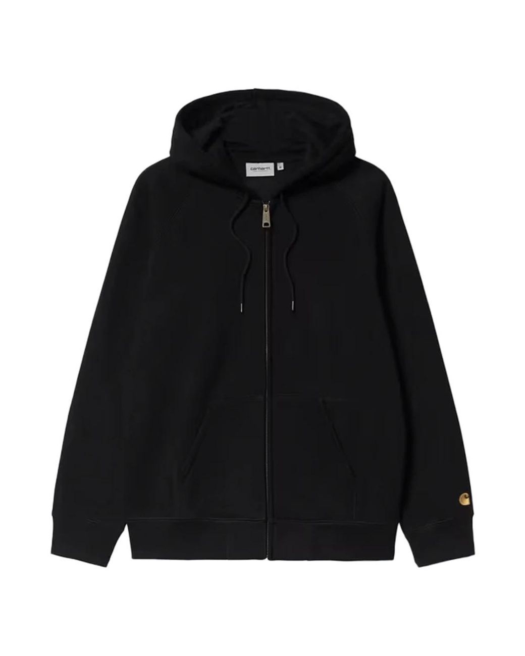 Carhartt Hooded Chase Jacket in het Black voor heren