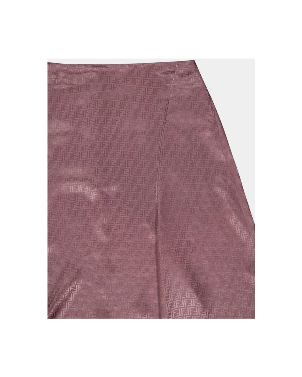 Fendi Purple Midi Skirts